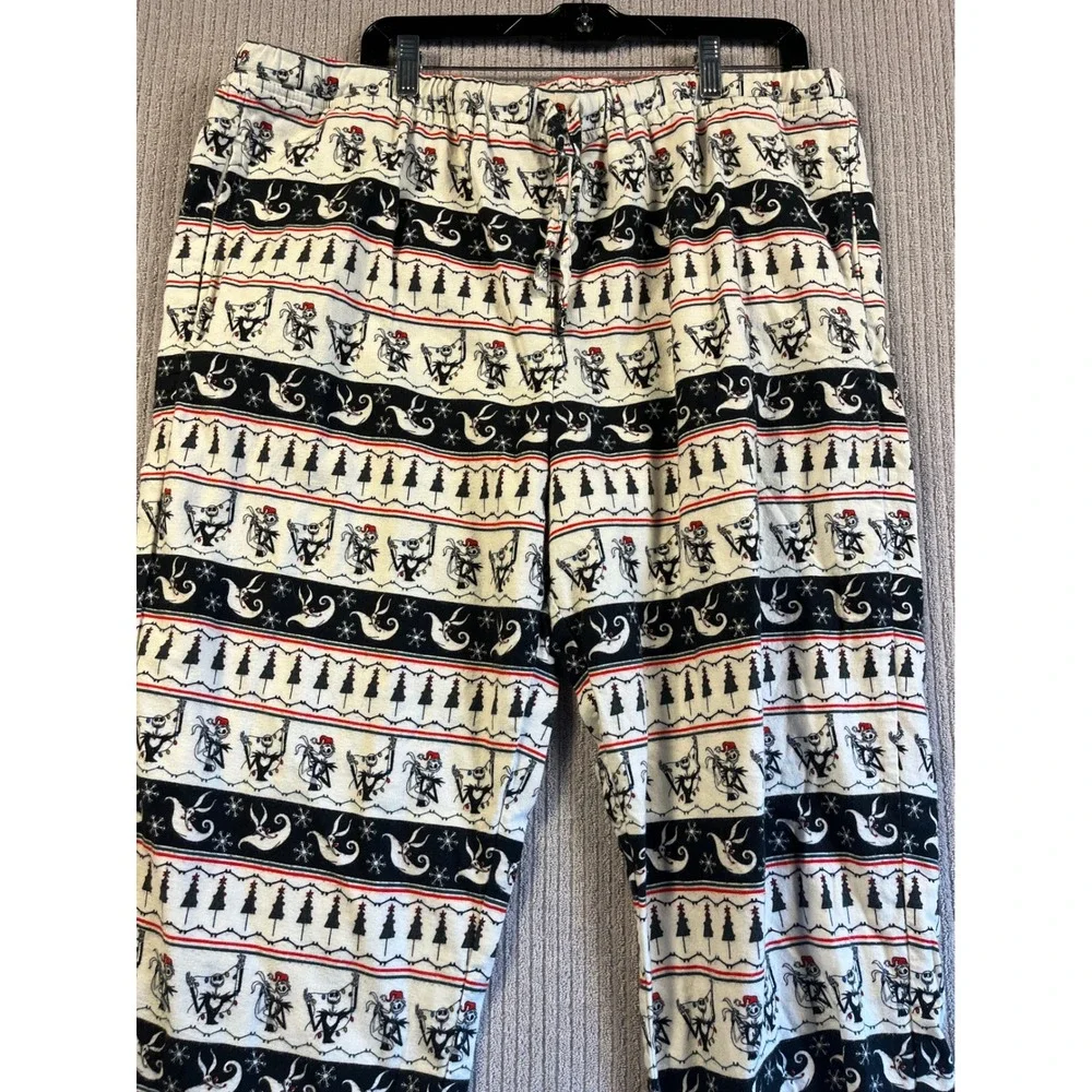 Hanna Andersson Disney Nightmare Before Christmas Flannel Pajama Pants Adult XL